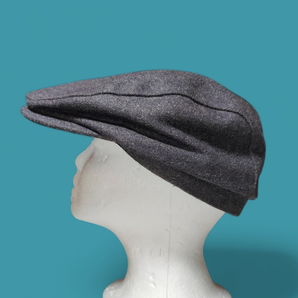 DOCKERS Hipster Flat Cap Peaky Blinders Baker Boy Hat - Picture 2 of 8